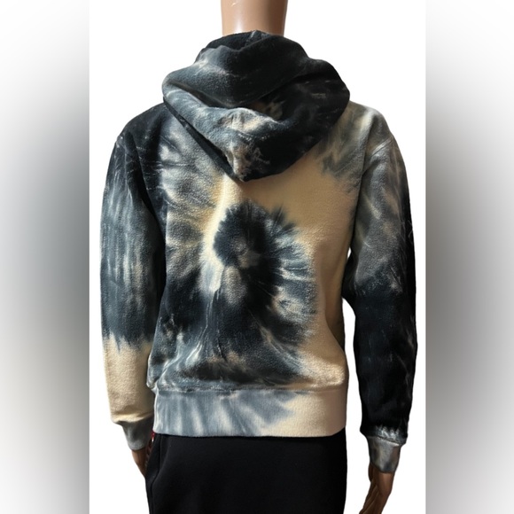 Polo Ralph Lauren Spiral Tie-Dye Cotton Hoodie Junior Size XXL NWT $148 - Picture 7 of 11